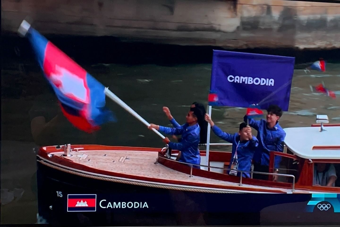 croisiere jeux olympiques 2024 cambodge